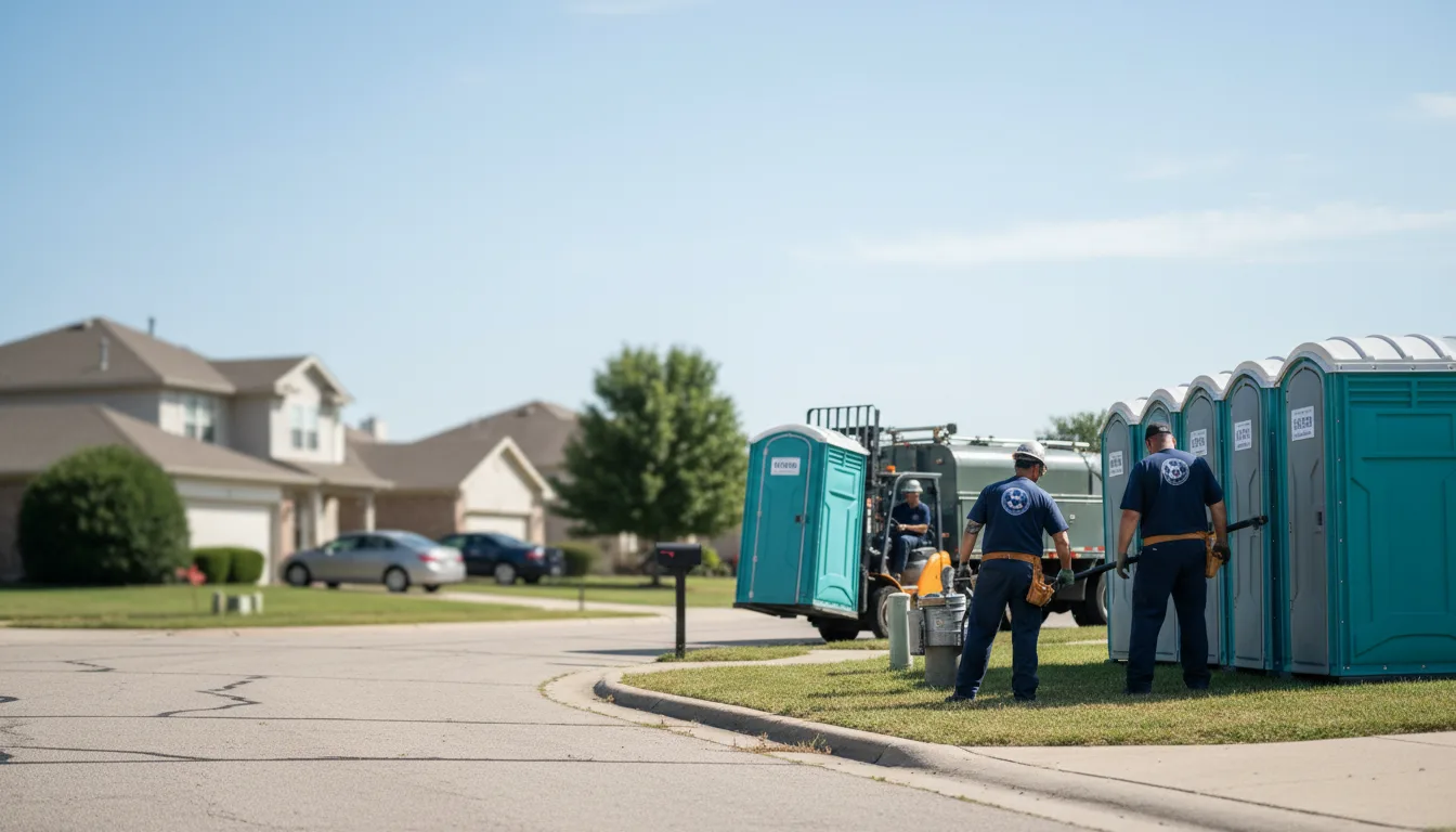 Porta Potty Rental in Hoffman Estates, IL near me